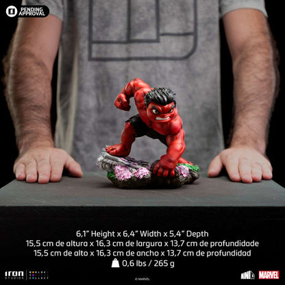 CAPTAIN AMERICA 4 RED HULK MINICO