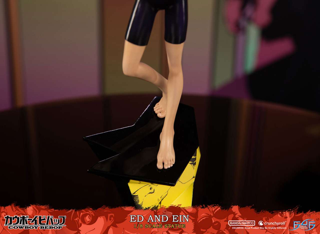 COWBOY BEBOP ED AND EIN 1/8 RESIN STATUE