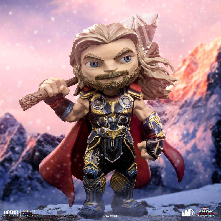 IRON STUDIOS THOR LOVE THUNDER THOR MINICO STATUA 15 cm