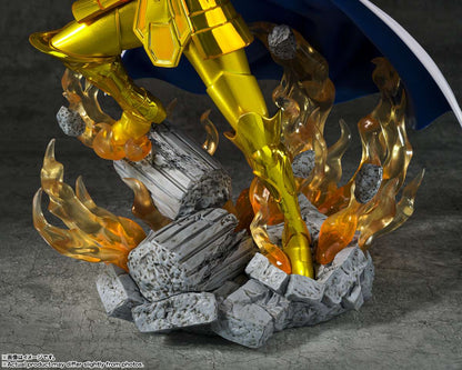 SAINT SEIYA GEMINI SAGA FIG ZERO METAL STATUA 21 CM BANDAI