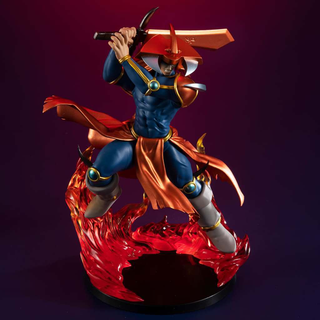 MEGAHOUSE MONSTER CHRONICLES YUGIOH FLAME SWORDSMA STATUA 12 cm