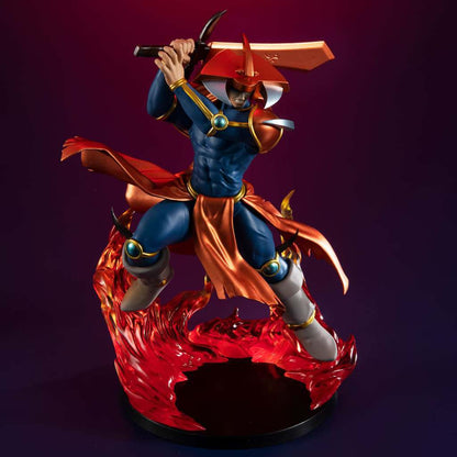 MEGAHOUSE MONSTER CHRONICLES YUGIOH FLAME SWORDSMA STATUA 12 cm
