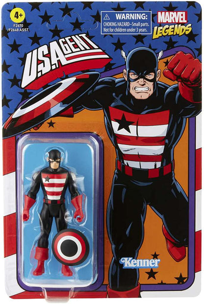 HASBRO - MARVEL LEGENDS RETRO US AGENT AF ACTION FIGURE