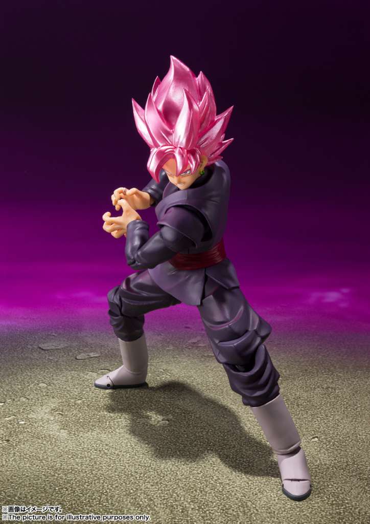 DRAGON BALL GOKU BLACK SS ROSE SHF REISS