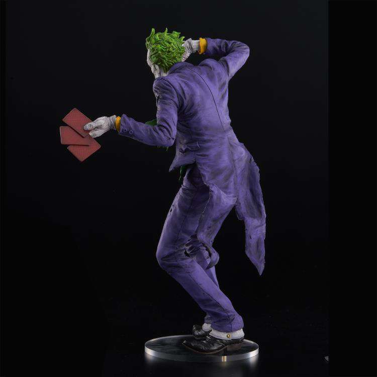 DC COMICS SOFBINAL SOFT VINILE STATUA THE JOKER LAUGHING PURPLE VER. 30 CM UNION CREATIVE