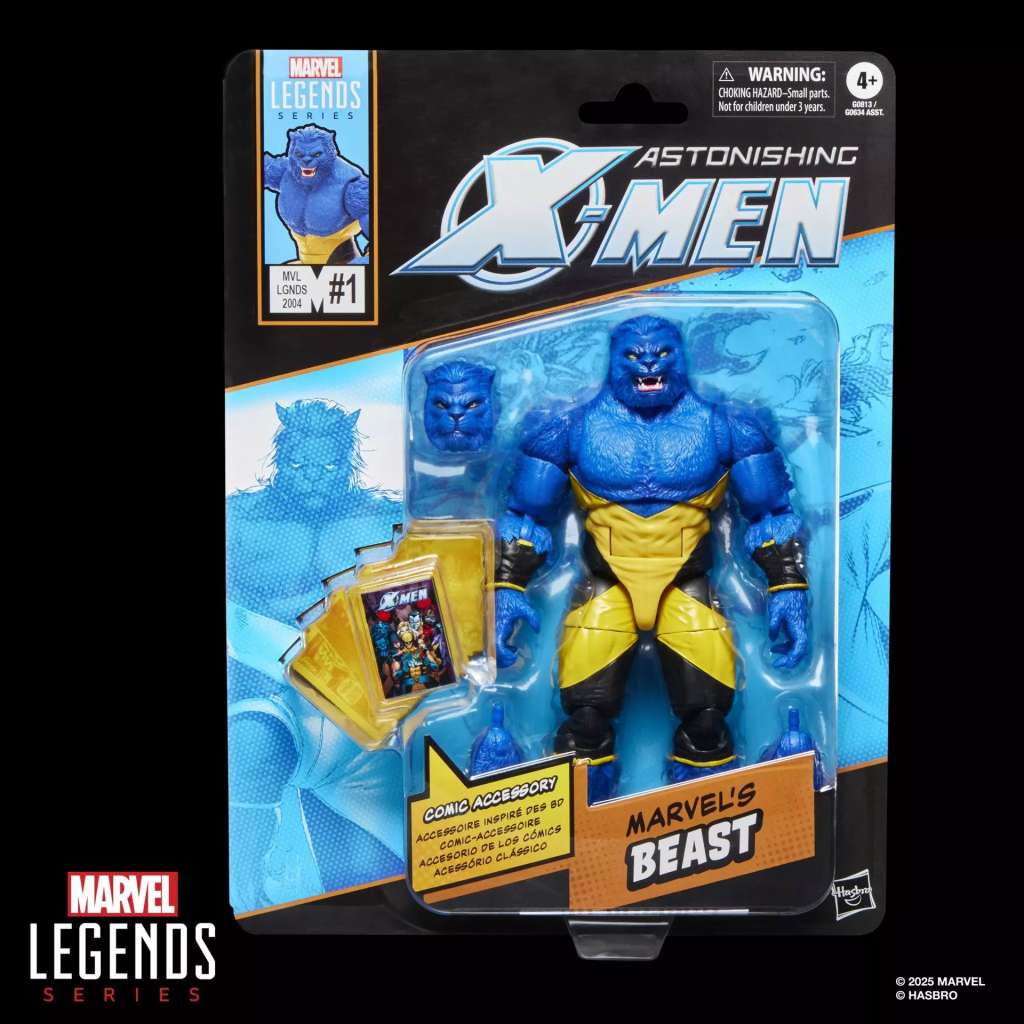 MARVEL LEGENDS SERIES X-MEN ASTONISHING BEAST FIGURE 15CM