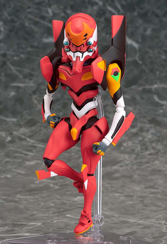 REBUILD OF EVANGELION ACTION FIGURE PARFORM R PVC EVA UNIT 02 14 CM PHAT!