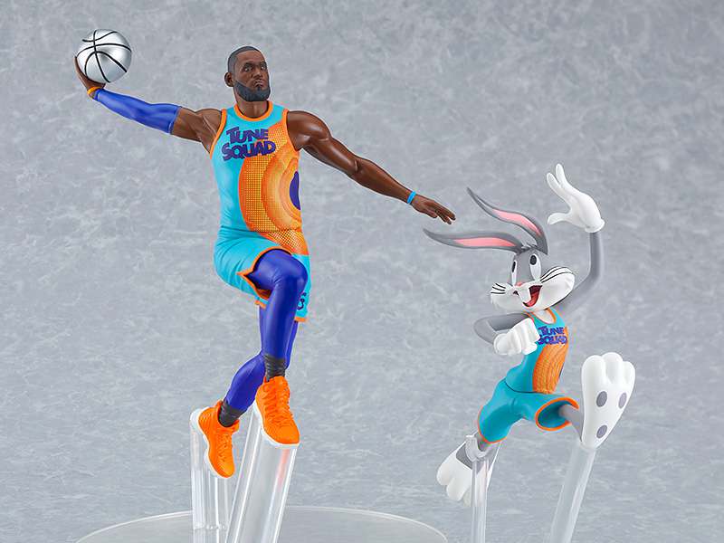 GOOD SMILE COMPANY SPACE JAM LEBRON JAMES & BUGS BUNNY PUP STATUA 15 cm