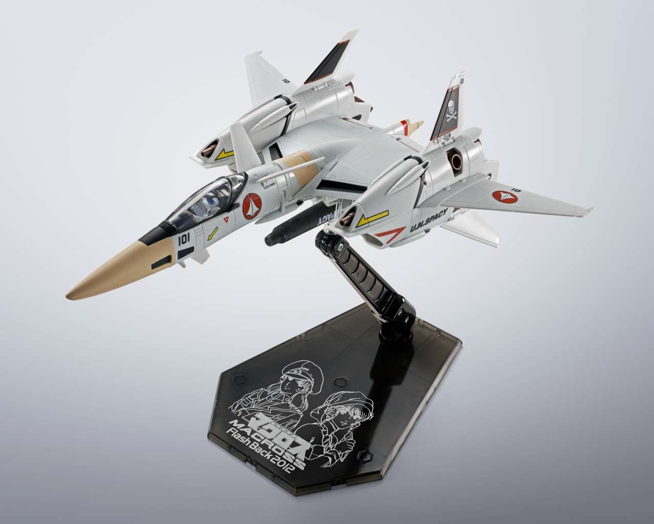 BANDAI MACROSS VF-4 LIGHTNING 3 FLASH BACK 2012 HI-METAL ACTION FIGURE 15 cm
