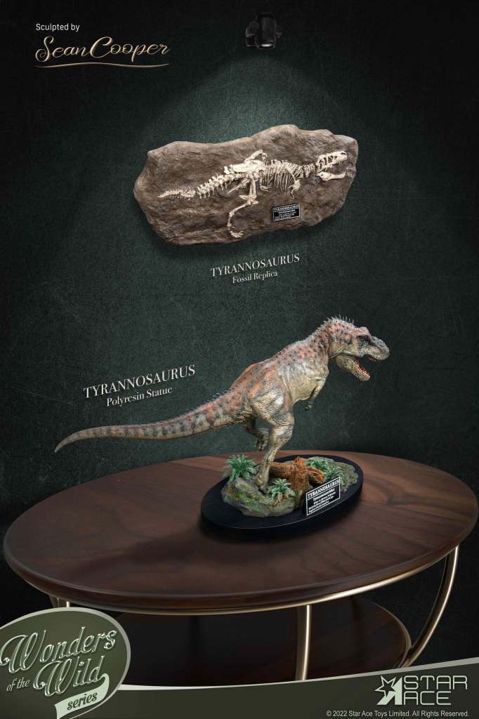TYRANNOSAURUS REX DELUXE RESIN STATUE