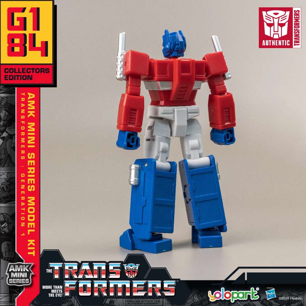 TRANFORMERS GEN ONE OPTI PRIME MINI MK MODEL KIT YOLOPARK