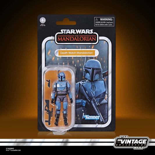 STAR WARS THE MANDALORIAN VINTAGE COLLECTION ACTION FIGURA 2022 DEATH WATCH MANDALORIAN 10 CM HASBRO