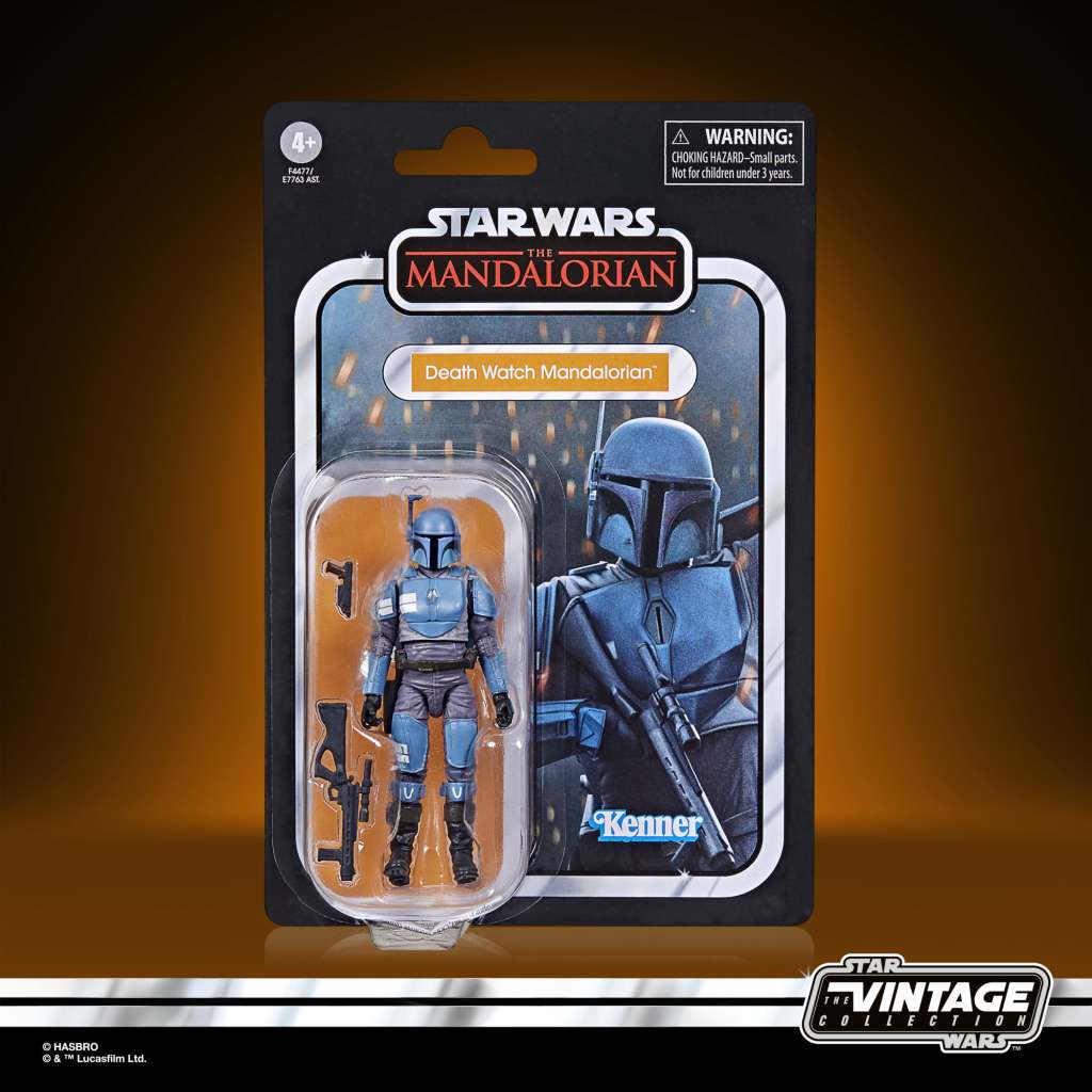 STAR WARS THE MANDALORIAN VINTAGE COLLECTION ACTION FIGURA 2022 DEATH WATCH MANDALORIAN 10 CM HASBRO