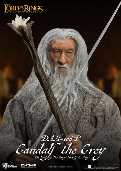 BEAST KINGDOM LOTR GANDALF GREY DAH AF ACTION FIGURE 20.5 cm