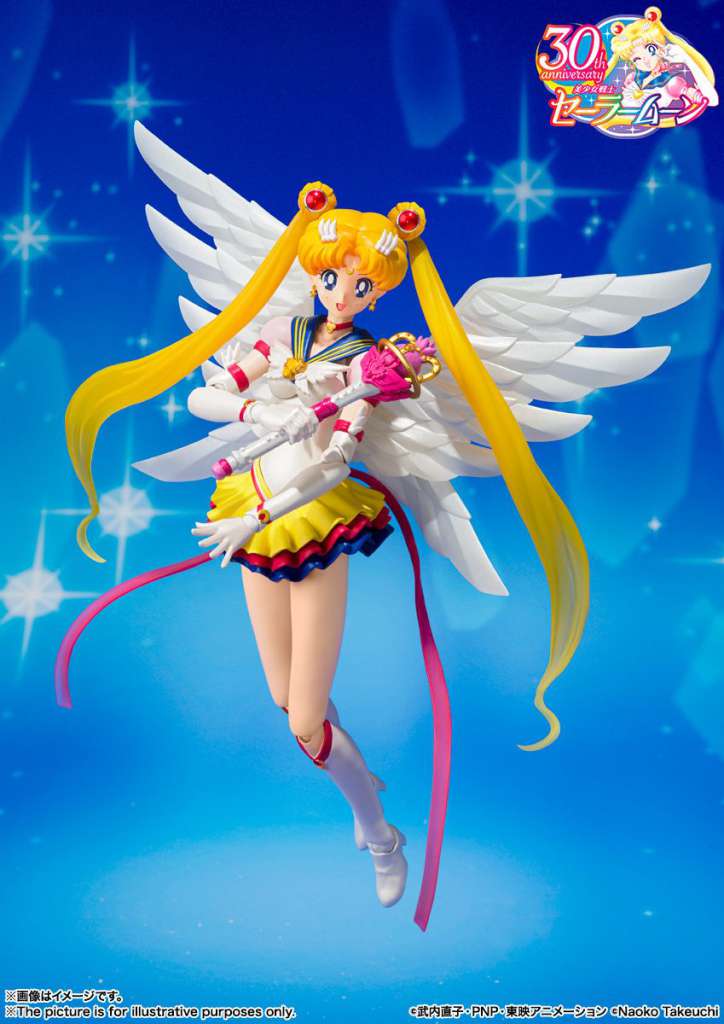 BANDAI SAILOR MOON SAILOR MOON ETERNAL S.H. FIGUARTS ACTION FIGURE 13 CM