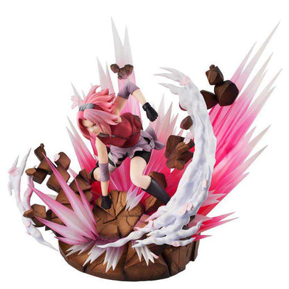 NARUTO GALS PVC STATUA DX HARUNO SAKURA VERSION 3 27 CM MEGAHOUSE
