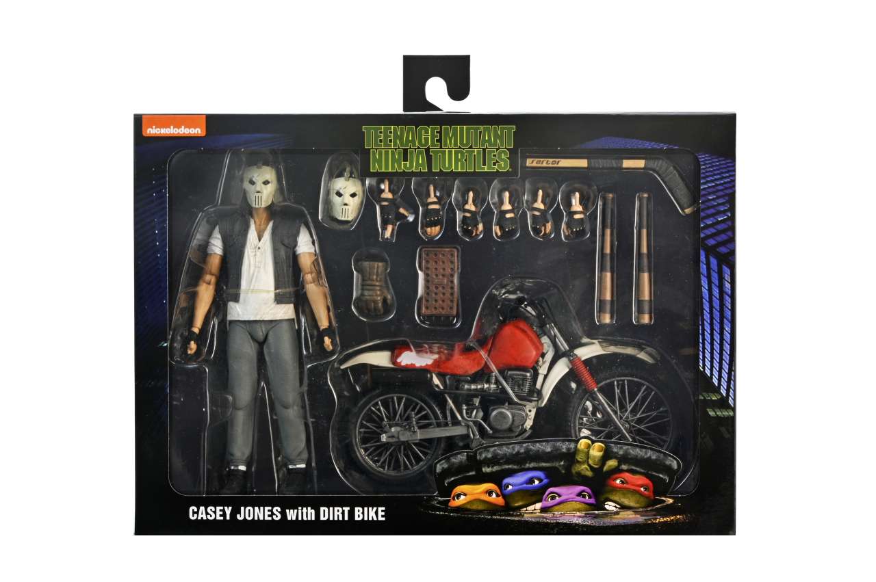 TARTARUGHE NINJA 1990 CASEY JONES MOVIE REALI DLX AF ACTION FIGURA NECA