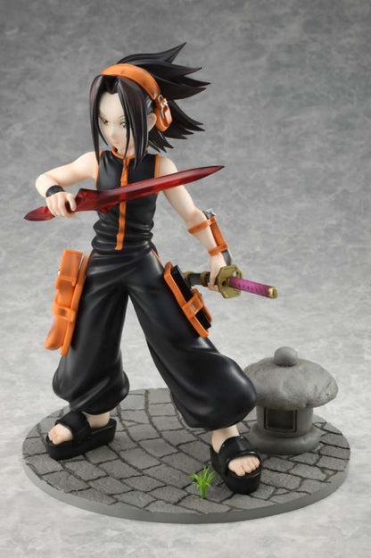 SHAMAN KING PVC STATUA 1/7 YOH ASAKURA 24 CM BELLFINE