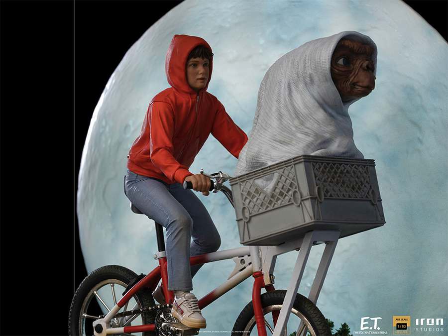 IRON STUDIOS E.T. ELLIOT ART DELUXE 1/10 STATUA 25 cm