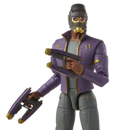 HASBRO - MARVEL LEGENDS TCHALLA STAR LORD AF ACTION FIGURE