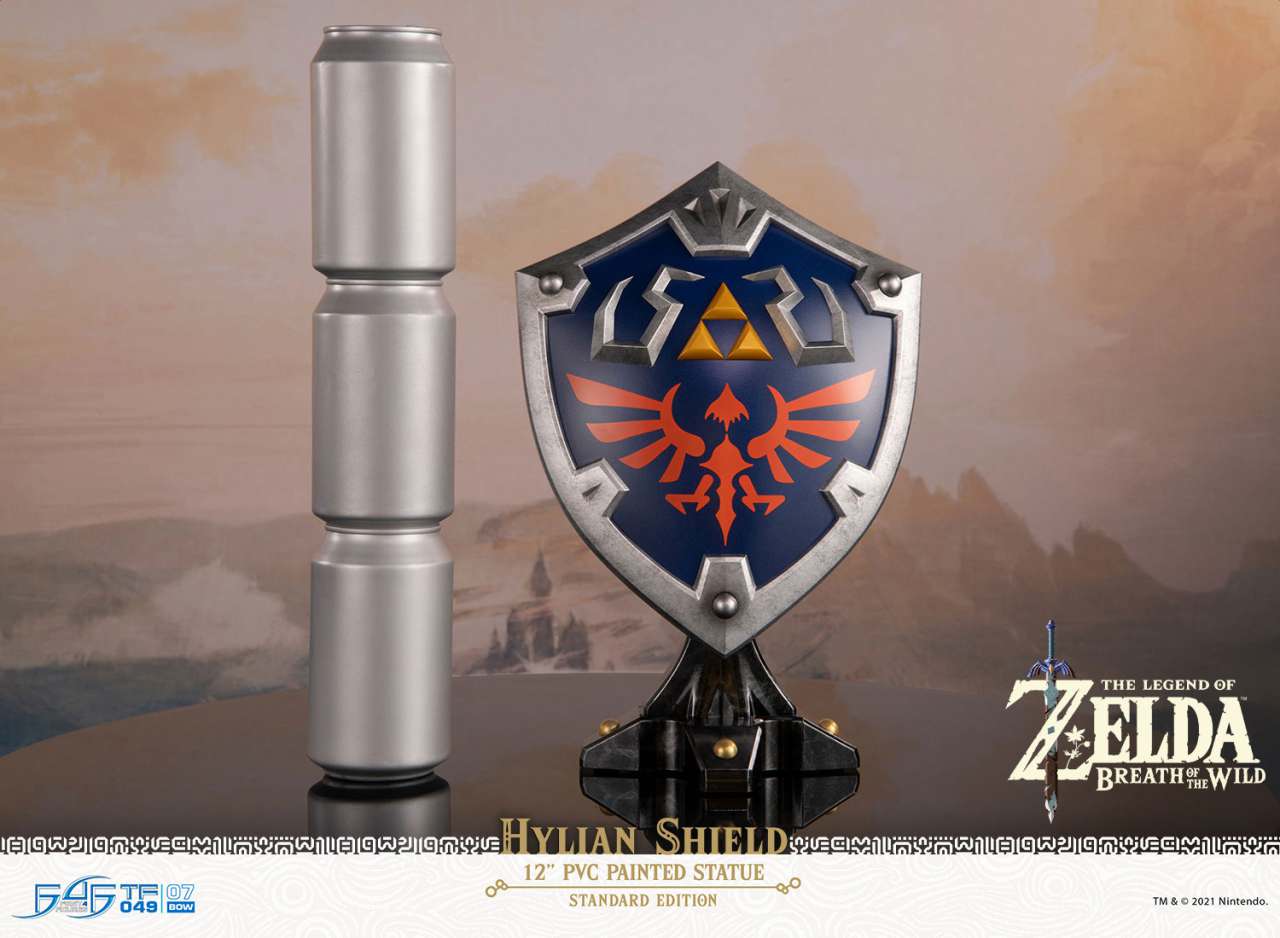 LEGEND OF ZELDA HYLIAN SHIELD PVC STATUE