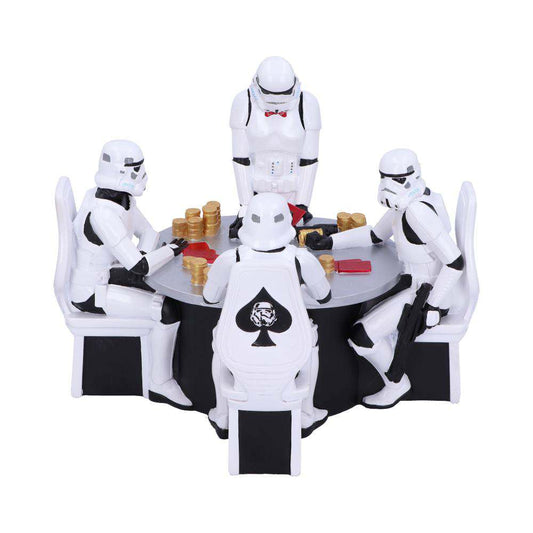 STORMTROOPER POKER FACE GAMBLING FIG