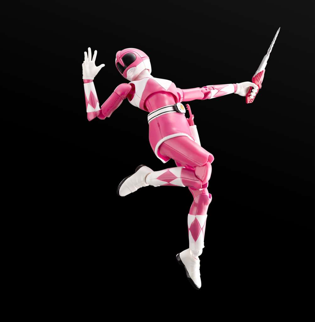 FLAMETOYS POWER RANGERS PINK RANGER MODEL KIT 13 cm