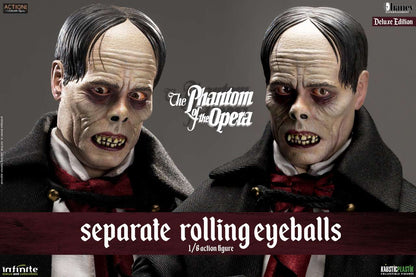 INFINITE STATUE LON CHANEY AS PHANTOM OPERA DELUXE VERSION 1/6 ACTION FIGURE 30 cm/12 inch doll 27 cm/10.63 inch organo