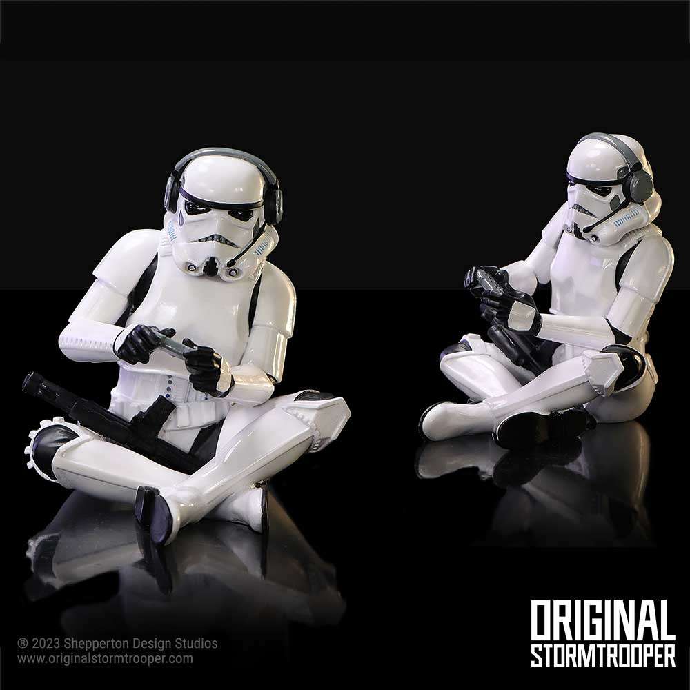 ORIGINAL STORMTROOPER CATCH FISHING FIG