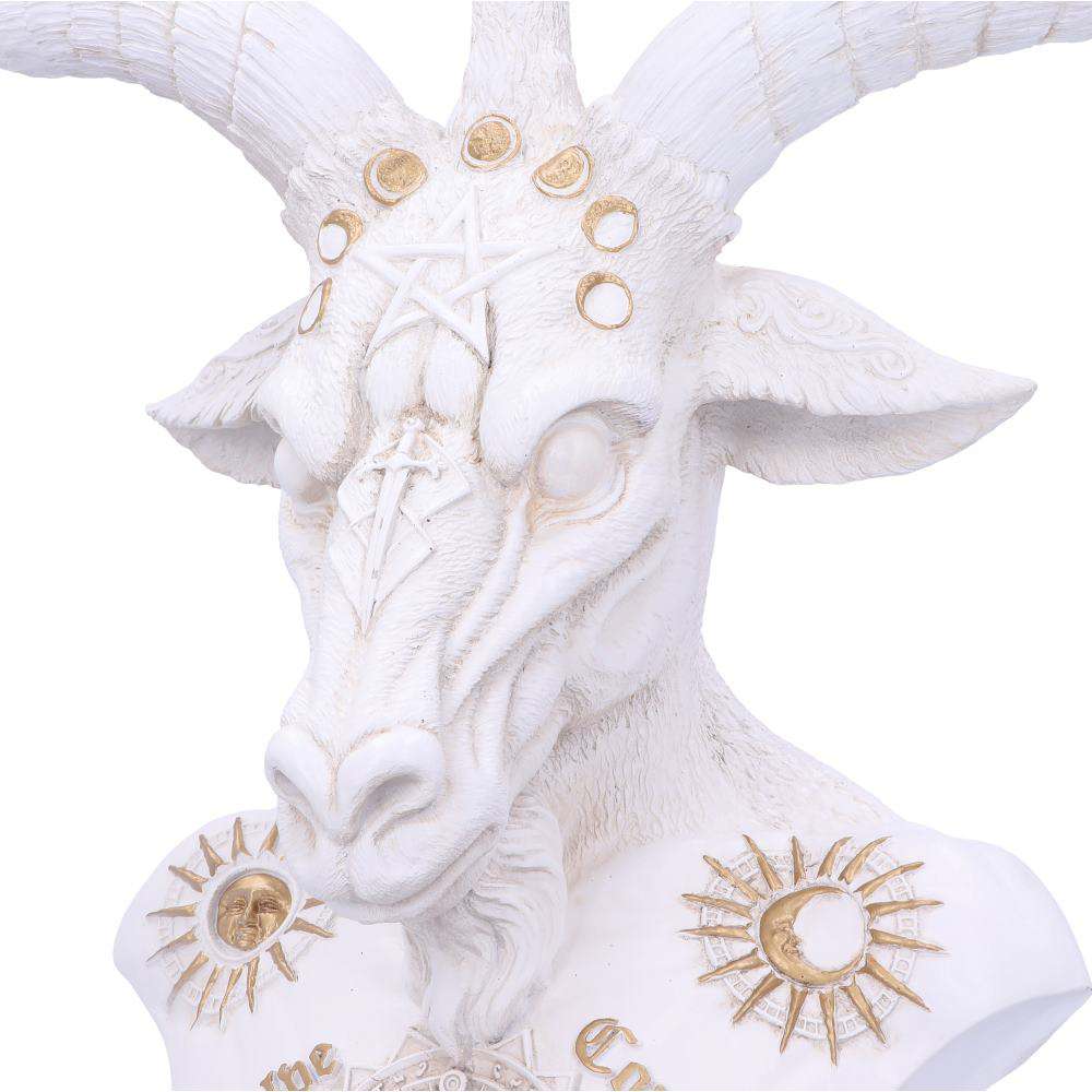 BAPHOMET WHITE BUST