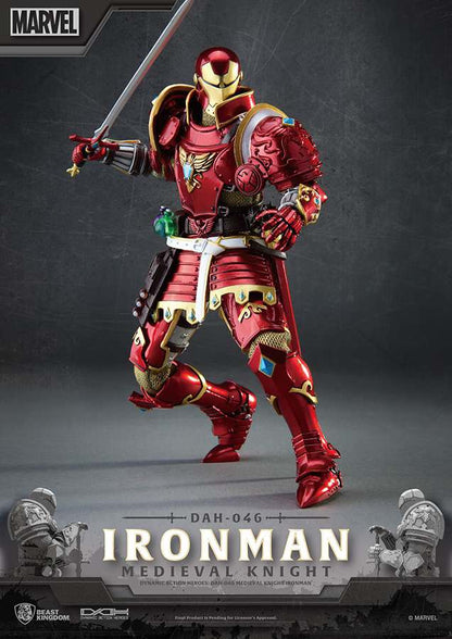 BEAST KINGDOM MEDIEVAL KNIGHT IRON MAN DAH ACTION FIGURE 20 cm