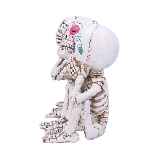 CALAVERAS SKELETON THREE WISE FIGURINE