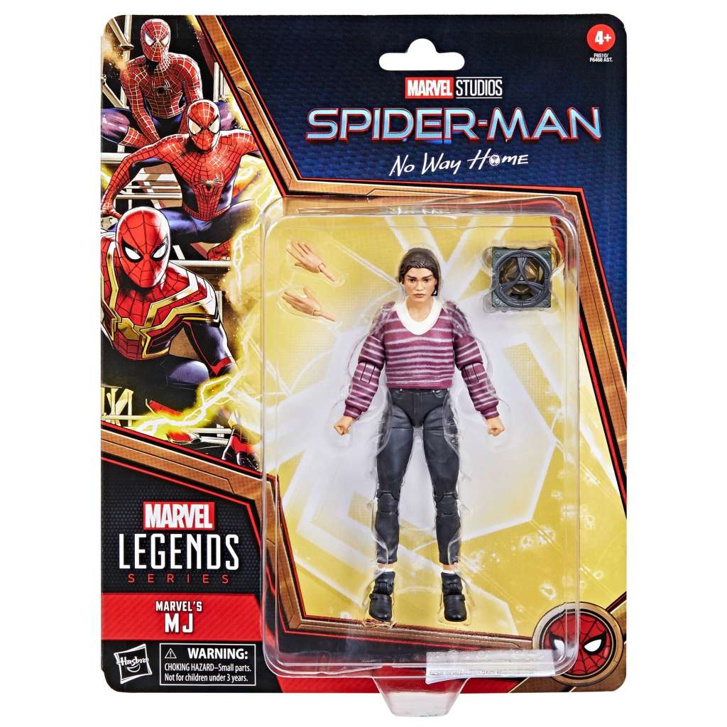 SPIDER-MAN: NO WAY HOME MARVEL LEGENDS ACTION FIGURA MARVEL'S MJ 15 CM HASBRO