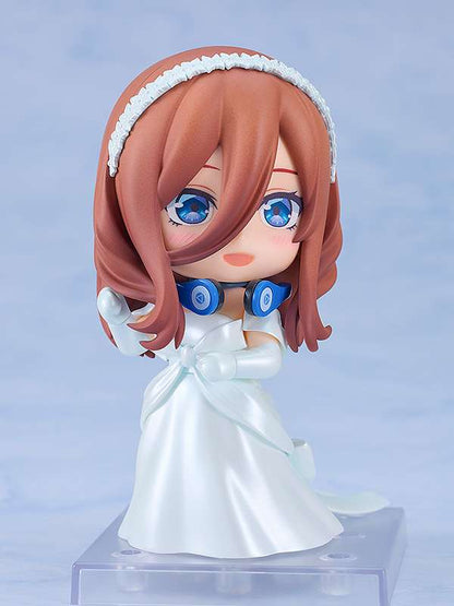 THE QUINTESSENTIAL QUINTUPLETS NENDOROID ACTION FIGURA MIKU NAKANO: WEDDING DRESS VER. 10 CM GOOD SMILE COMPANY