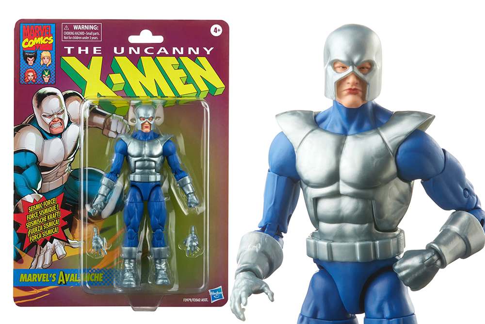 THE UNCANNY X-MEN MARVEL LEGENDS ACTION FIGURA MARVEL'S AVALANCHE 15 CM HASBRO