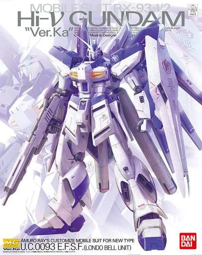 BANDAI - GUNDAM MG HI NU RX-93 VER KA 1/100 MODEL KIT