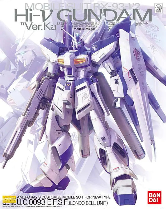 BANDAI - GUNDAM MG HI NU RX-93 VER KA 1/100 MODEL KIT