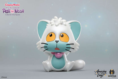IMMORTALS COLLECTIBLES MAGICAL ANGEL CREAMY MAMI POSI NEGA BYE BYE MIRACLE VINYL PEARL EXCLUSIVE S STATUA 13 cm EXCLUSIVE