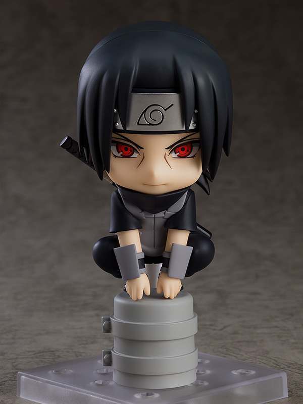 GOOD SMILE COMPANY ITACHI - NARUTO NENDOROID UCHIHA BLACK OPS MINI FIGURA 10 cm
