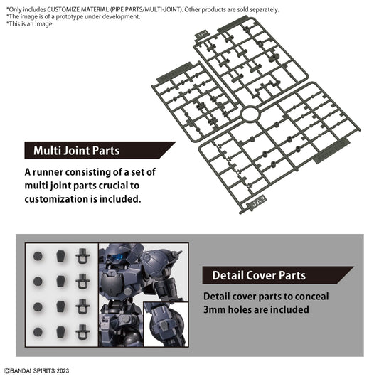 30MM CUSTOM MAT PIPE PARTS/MULTI JOINT MODEL KIT BANDAI MODEL KIT