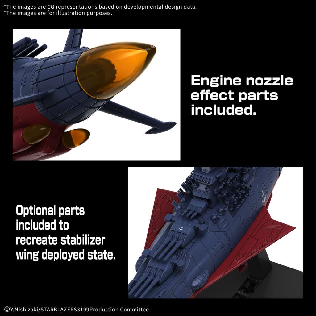 YAMATO 3199 MECHA COLL UN COSMO BBY-01