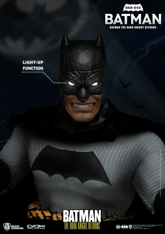 THE DARK KNIGHT RETURNS BATMAN DAH ACTION FIGURA BEAST KINGDOM