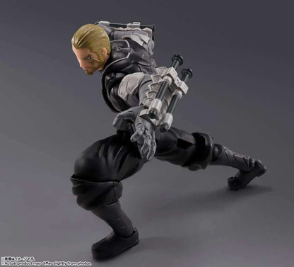 BANDAI SHF KAIJU NO.8 ISAO SHINOMIYA ACTION FIGURE 17 cm