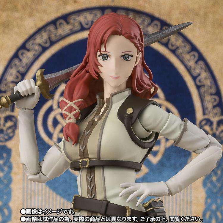 BANDAI SHF LOTR WAR ROHIRRIM HERA ACTION FIGURE 15 cm