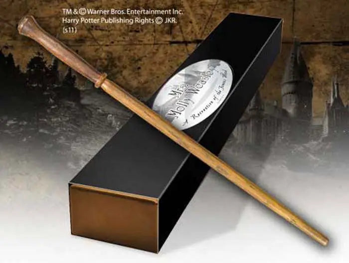 NOBLE COLLECTIONS HP WAND -MOLLY WEASLEY- 8214 REPLICA