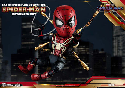 SPIDER-MAN: NO WAY HOME UOVA ATTACK ACTION FIGURA SPIDER-MAN INTEGRATED SUIT 17 CM BEAST KINGDOM TOYS