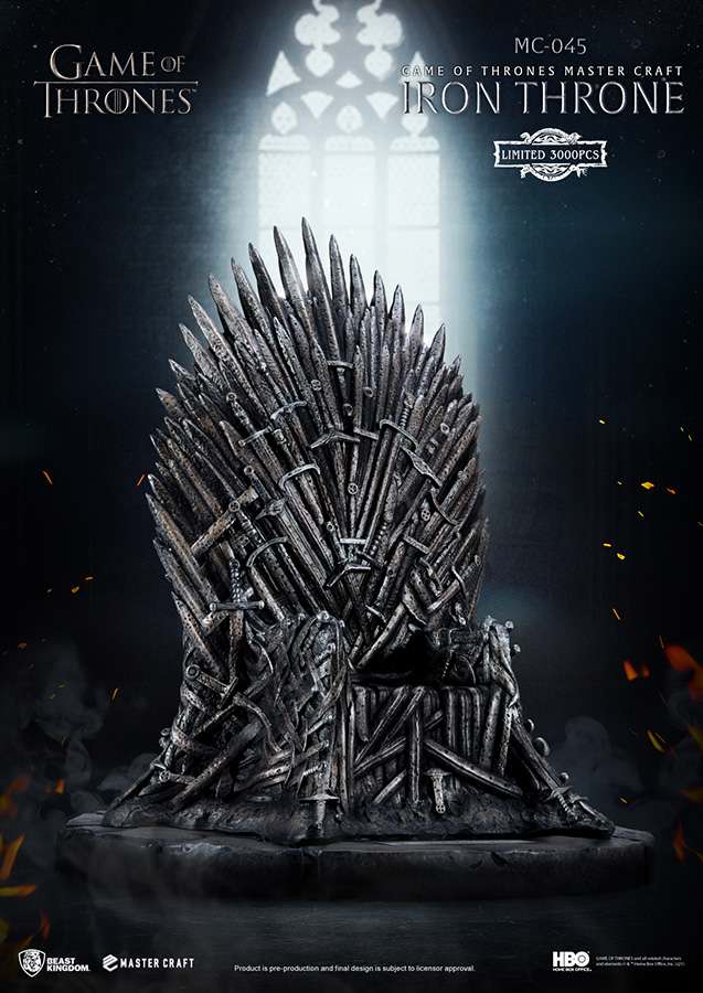 GOT IRON THRONE MASTER CRAFT STATUE