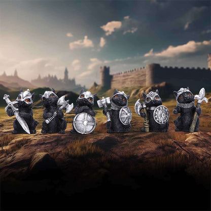 CAT CRUSADERS (SET OF 6)