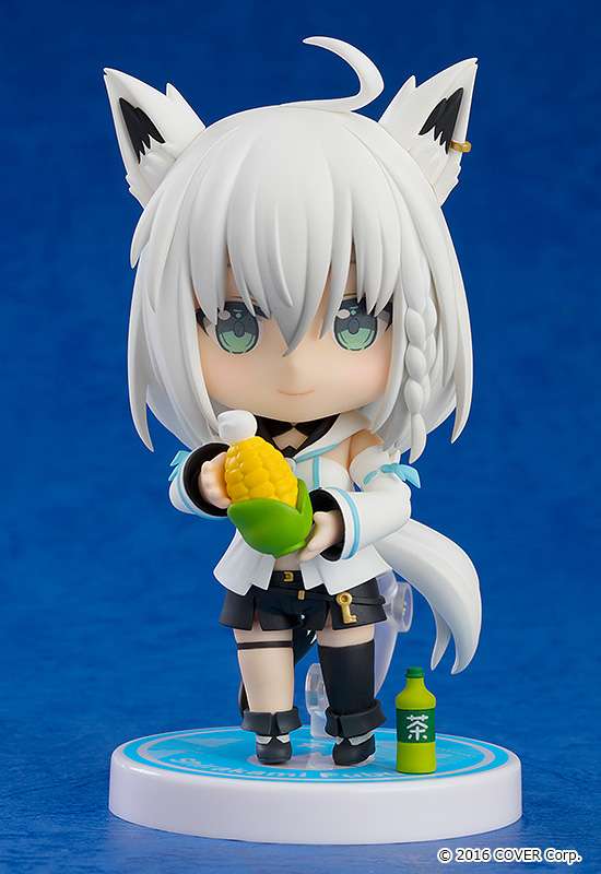 GOOD SMILE COMPANY - HOLOLIVE NENDOROID SHIRAKAMIFUBUKI RERUN MINI FIGURA 10 cm
