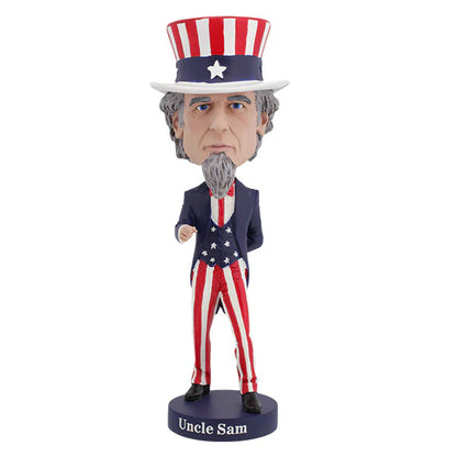 ROYAL BOBBLE UNCLE SAM BOBBLE HEAD HEADKNOCKER 18 cm
